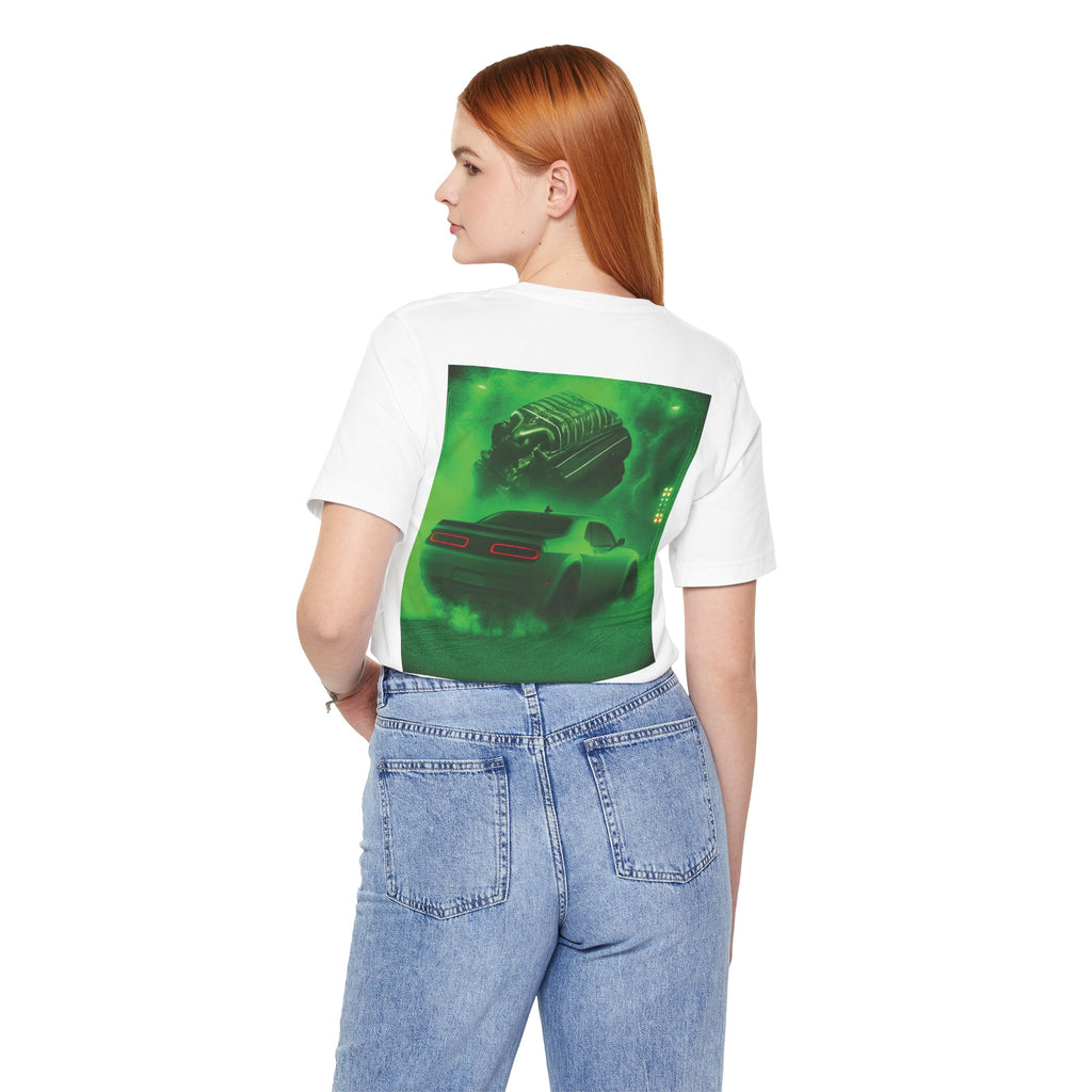 Dream Car Tee - Modern Widebody Coupe - Lime Green