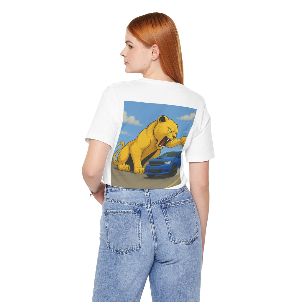 Dream Car Tee – Tiger Chasin Tail Lights - Blue