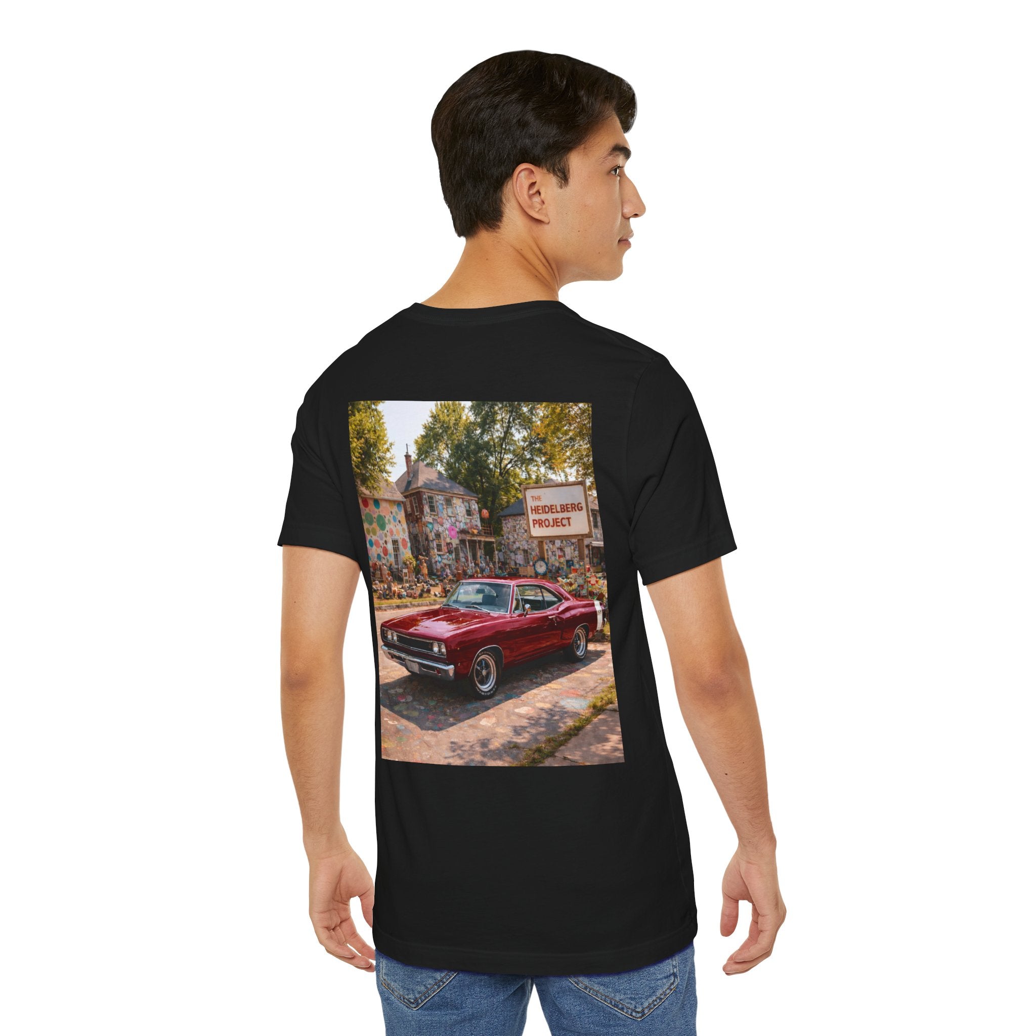 Dream Car Tee - Motor City Mural Machine Red
