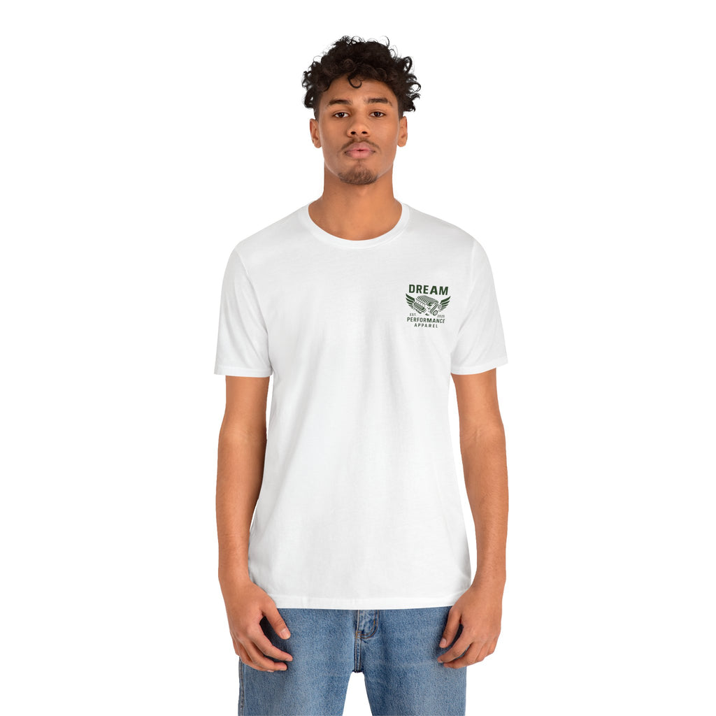 Dream Car Tee - Classic Front Logo - Military Green