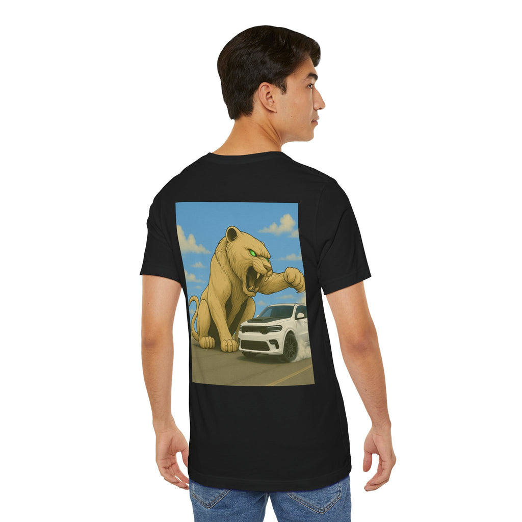 Dream Car Tee – Tiger Chasin Tail Lights - White
