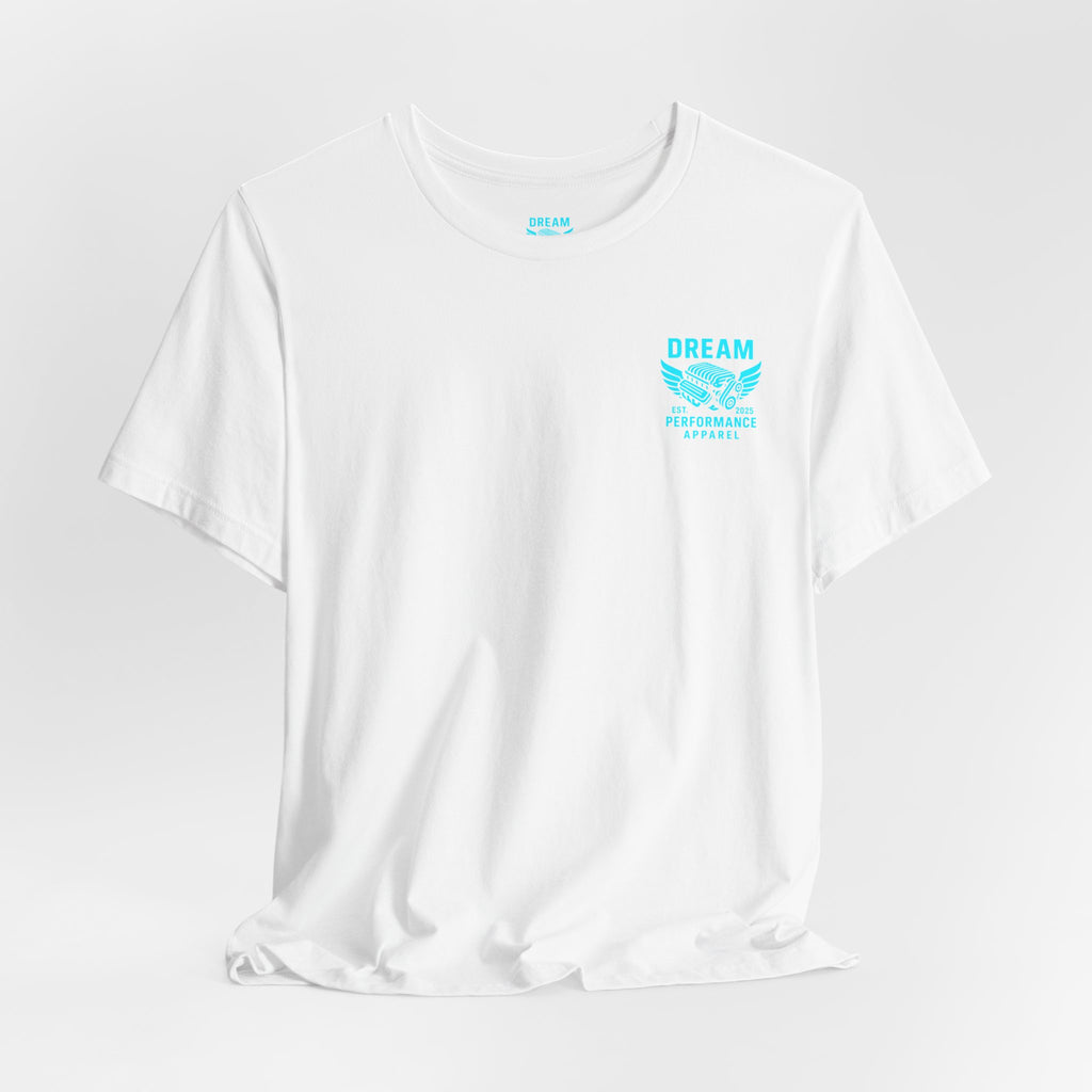 Dream Car Tee - Classic Front Logo - LIght Blue