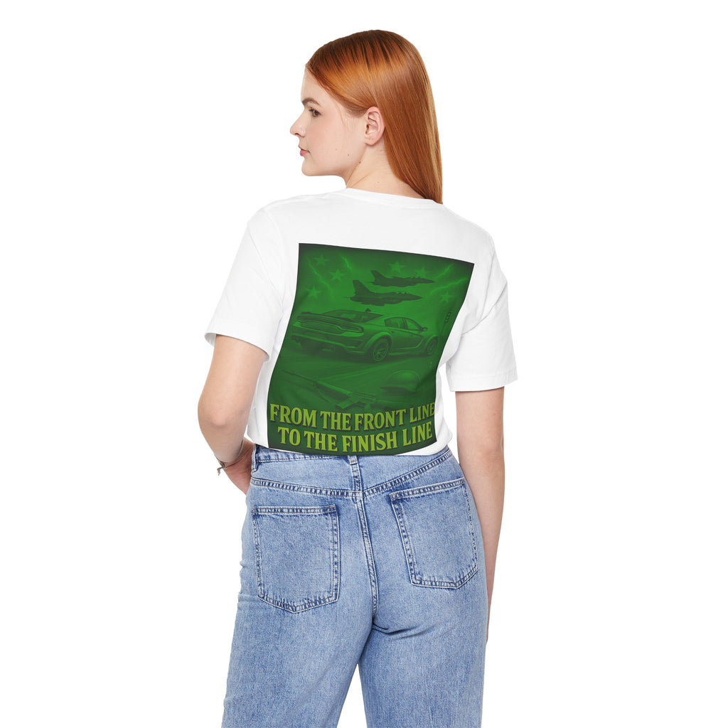 Dream Car Tee – Supercharged Sedan - Military Green