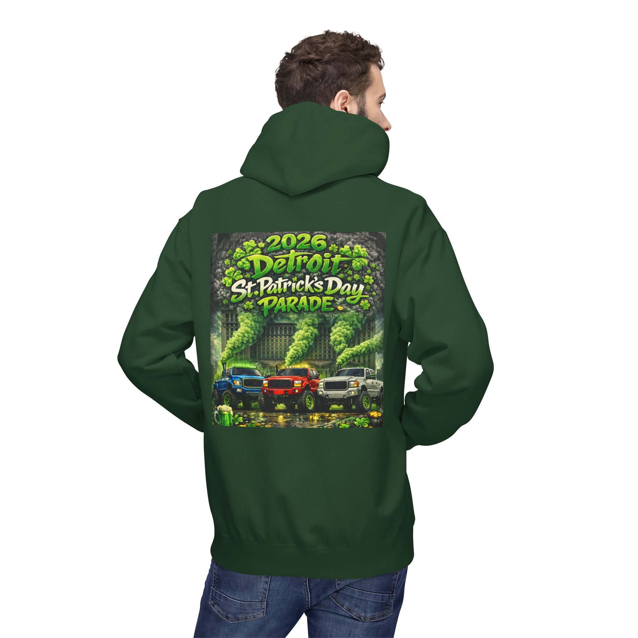 Motor City Clover Hoodie