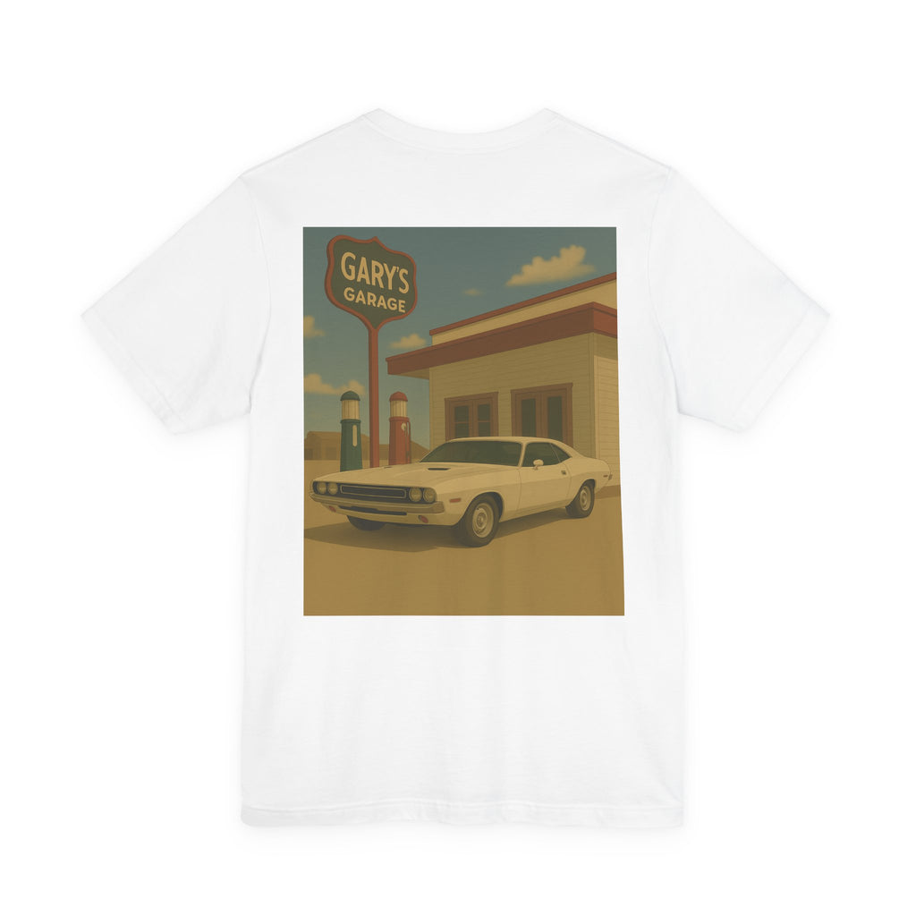 Dream Car Tee – Uncle’s Muscle Coupe - White