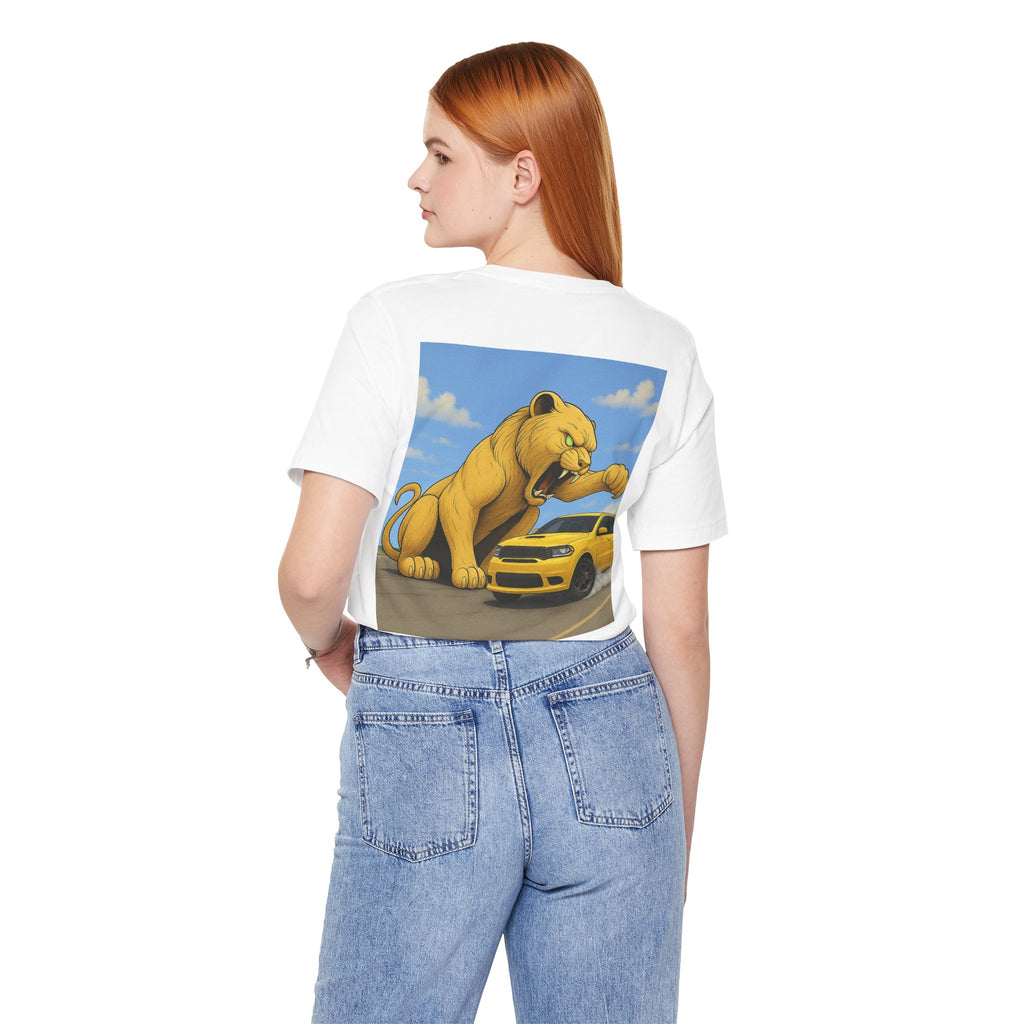 Dream Car Tee – Tiger Chasin Tail Lights - Yellow