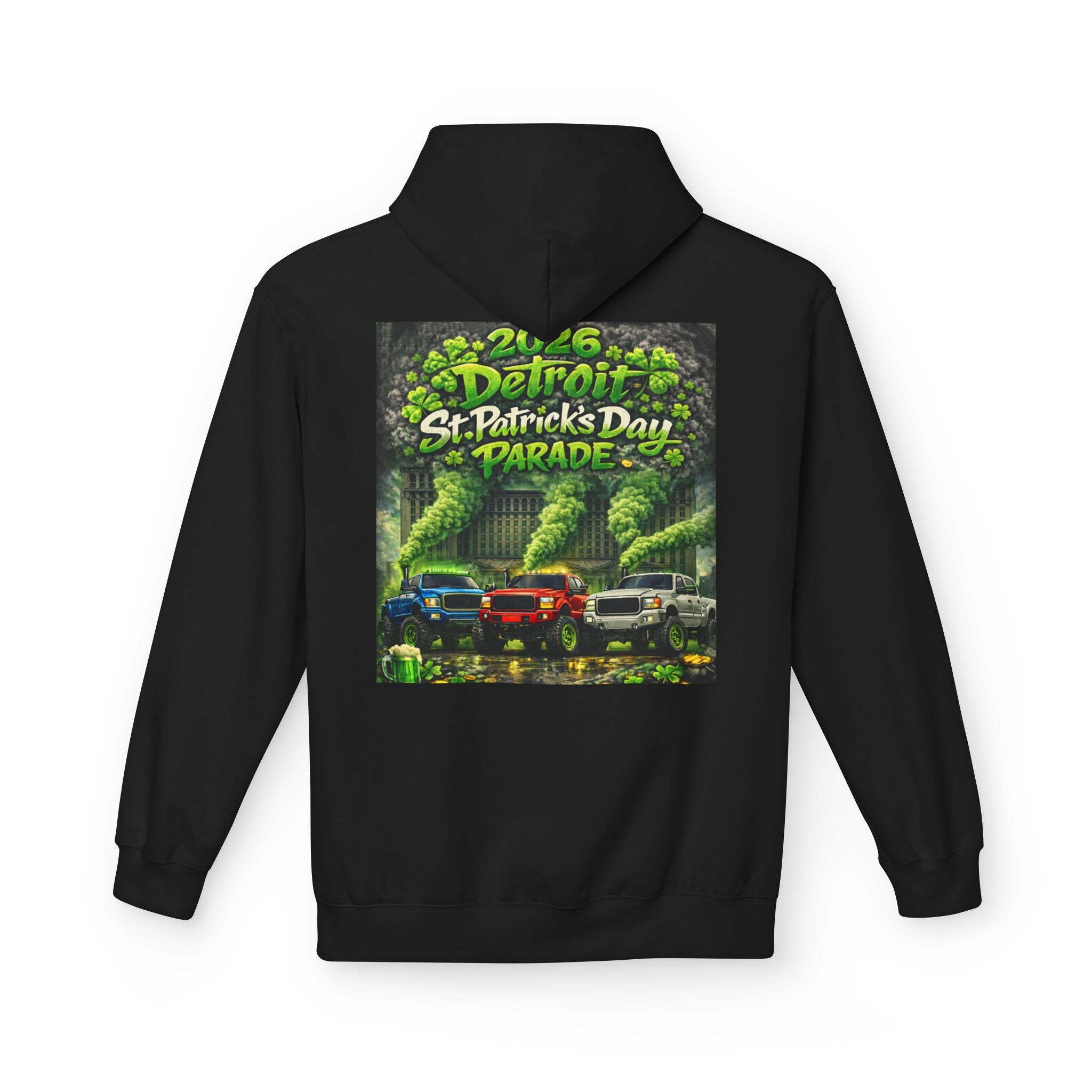 Motor City Clover Hoodie
