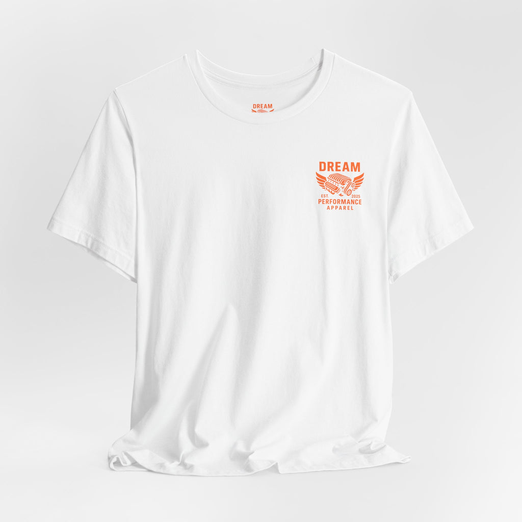 Dream Car Tee - Classic Front Logo - Orange