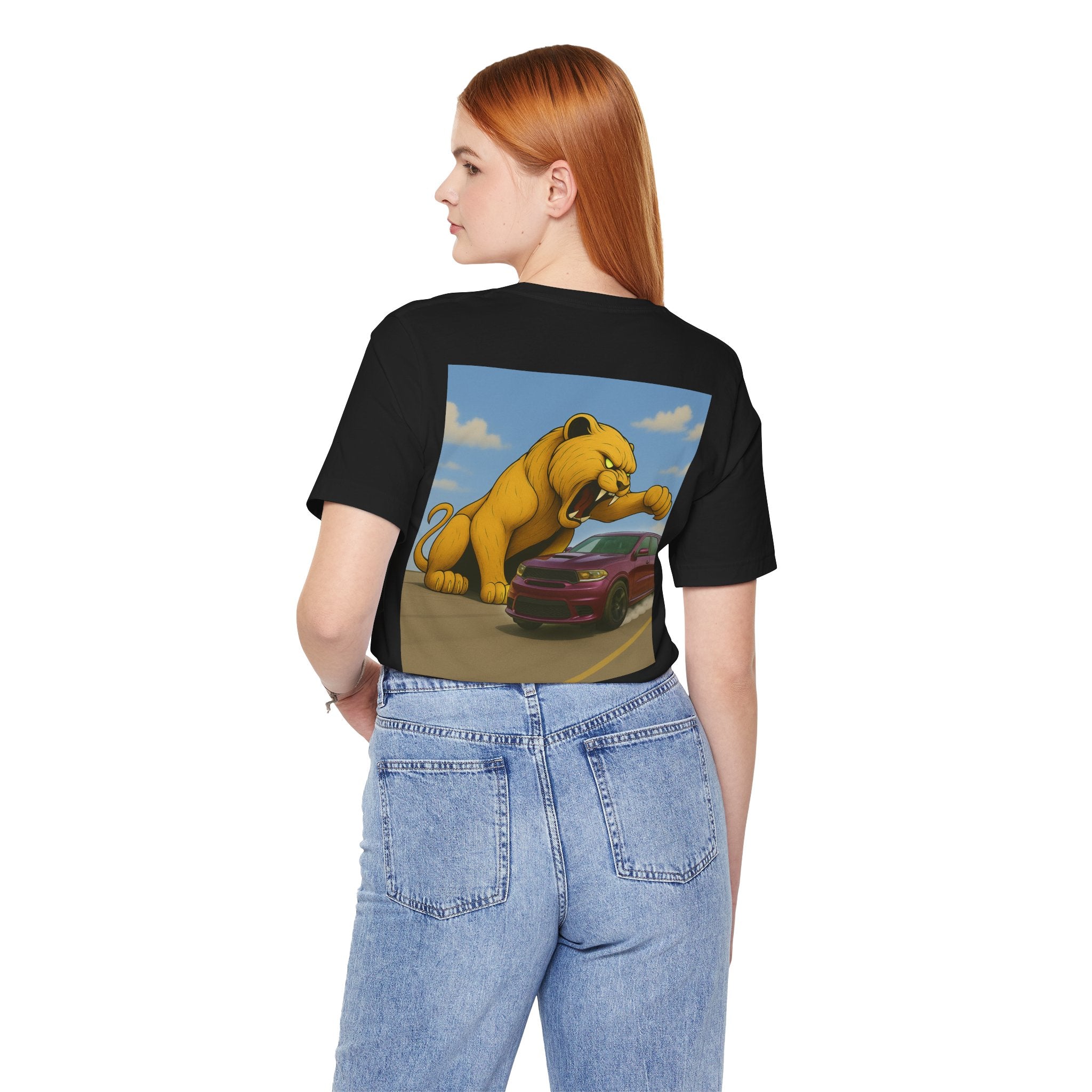 Dream Car Tee – Tiger Chasin Tail Lights  - Purple