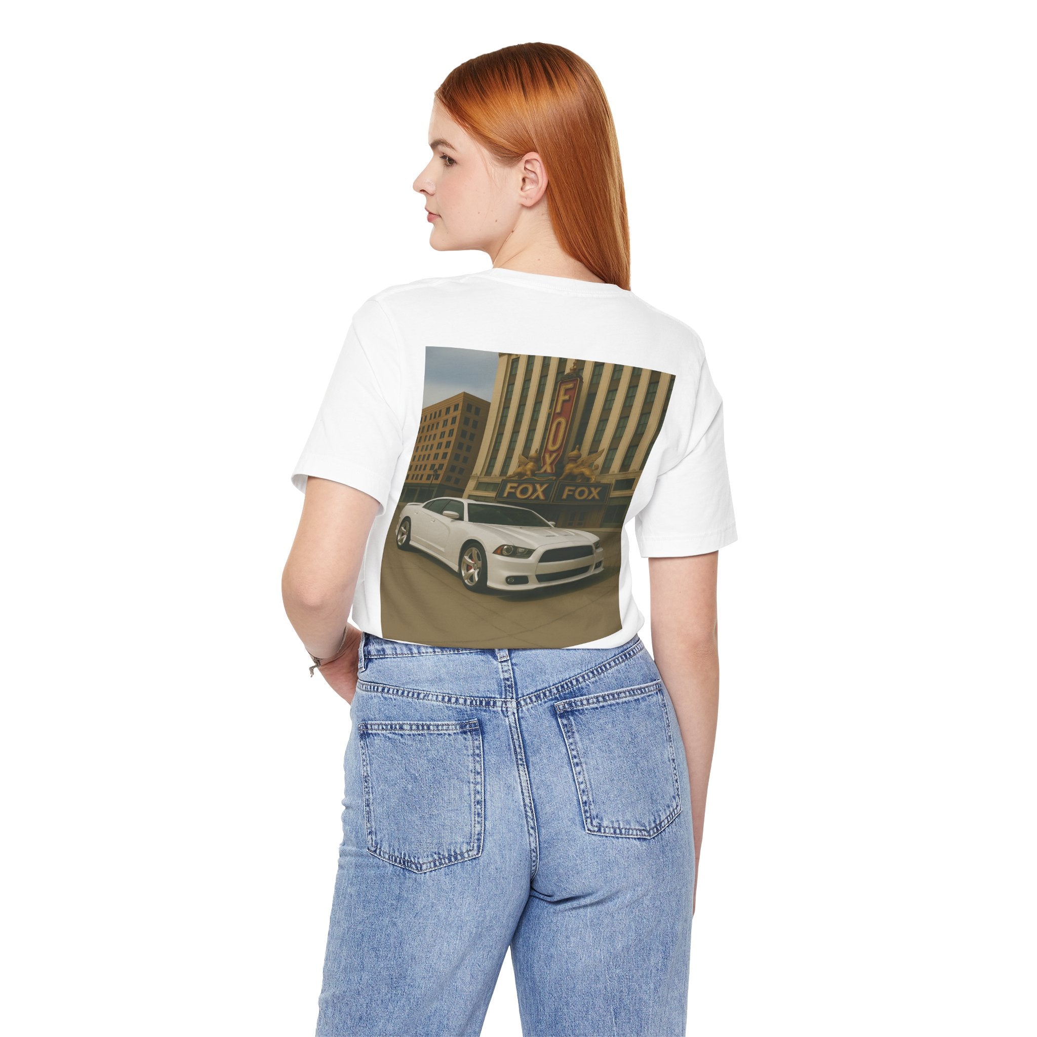 Dream Car Tee - Fox Light & Horsepower Nights - White
