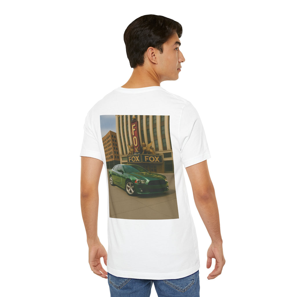 Dream Car Tee - Fox Light & Horsepower Nights - Military Green