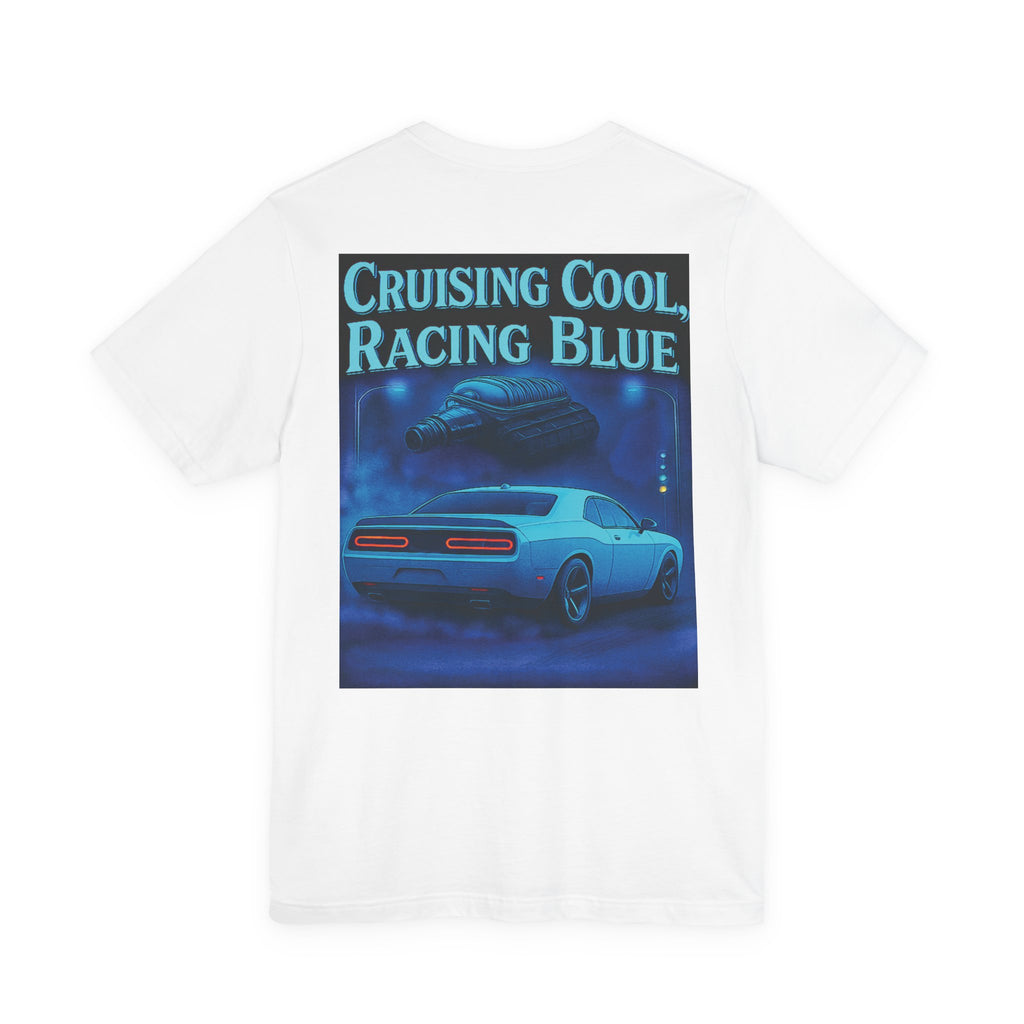 Dream Car Tee - Modern Widebody Coupe - Light Blue