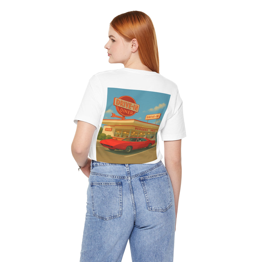 Dream Car Tee – Retro Aero Cruiser - Red