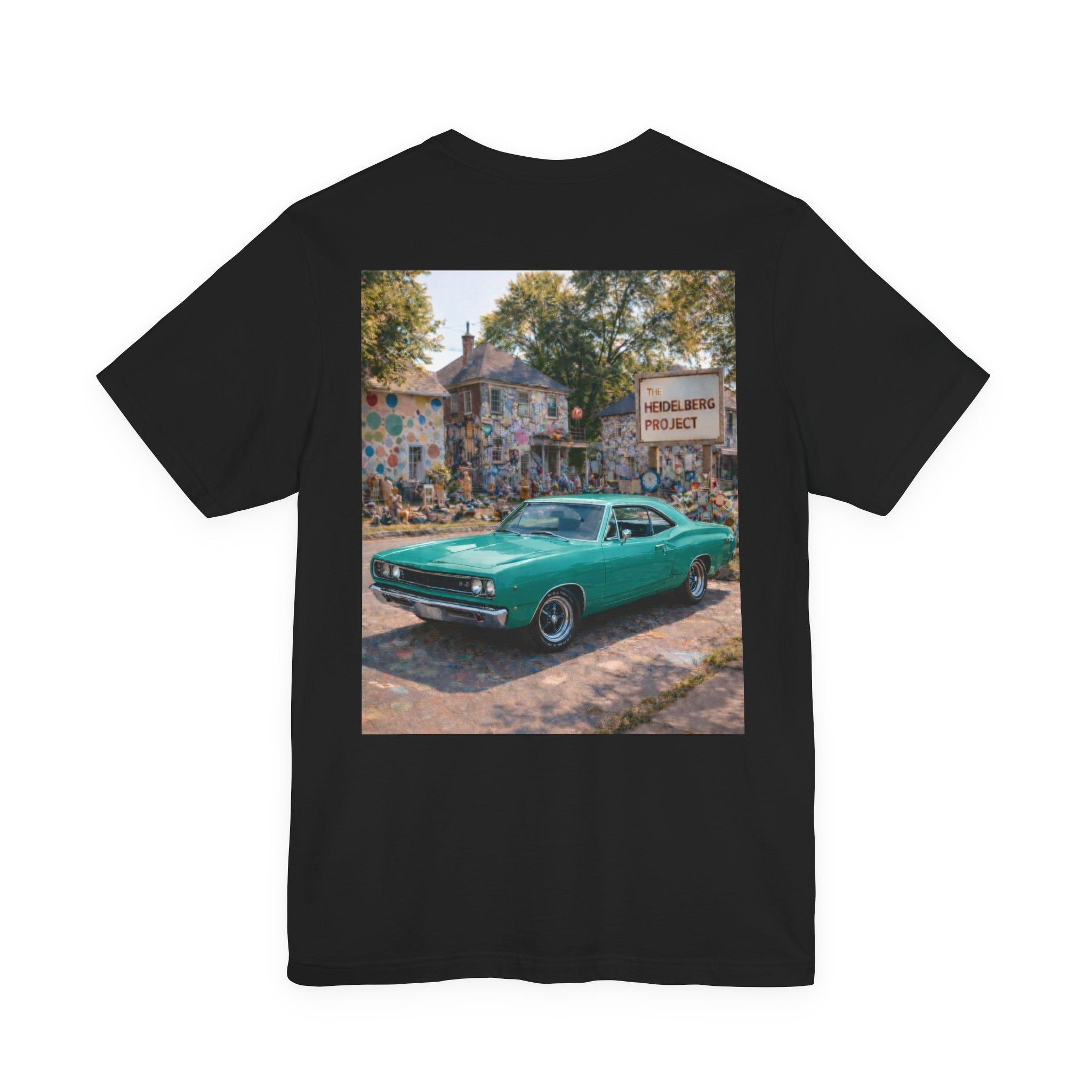 Dream Car Tee - Motor City Mural Machine Teal