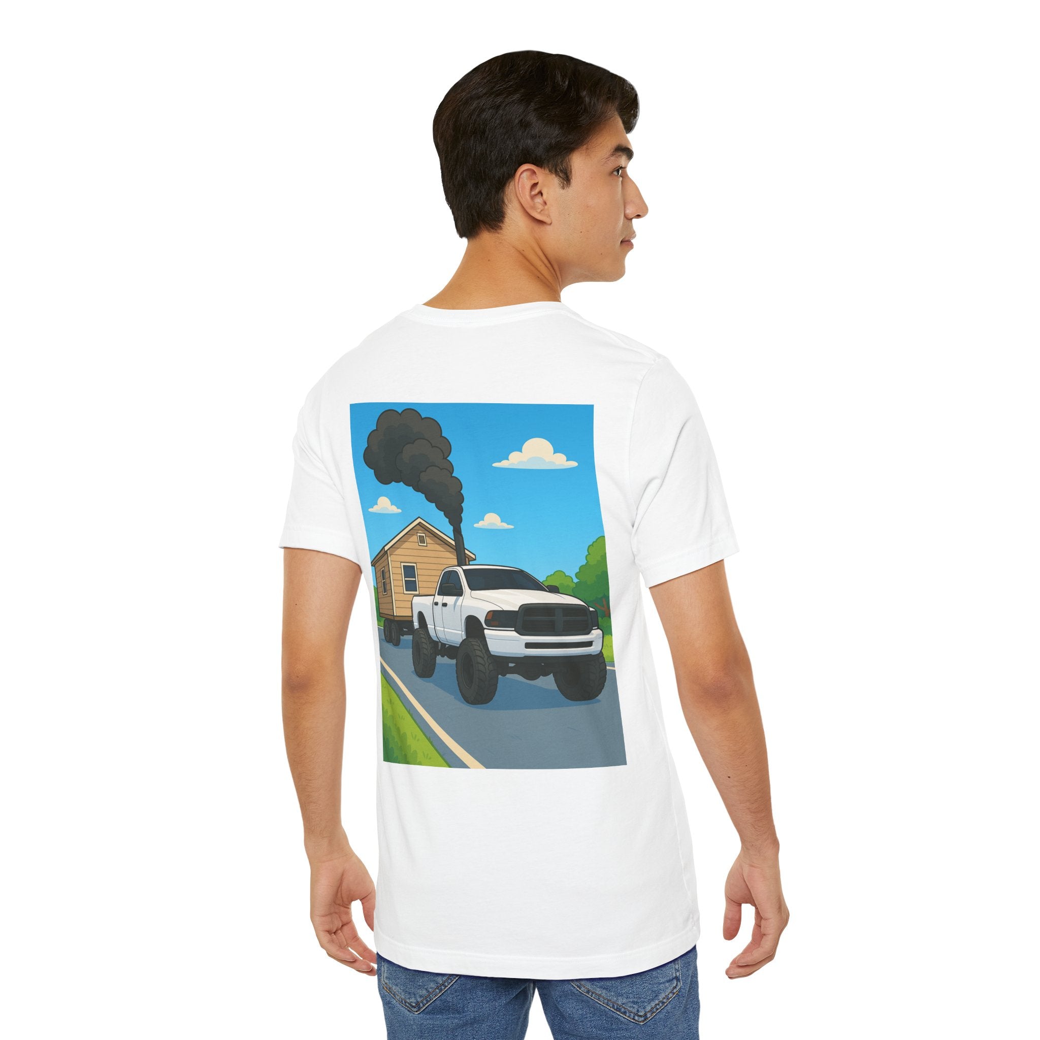 Dream Car Tee - Modern Medium Duty Diesel - White