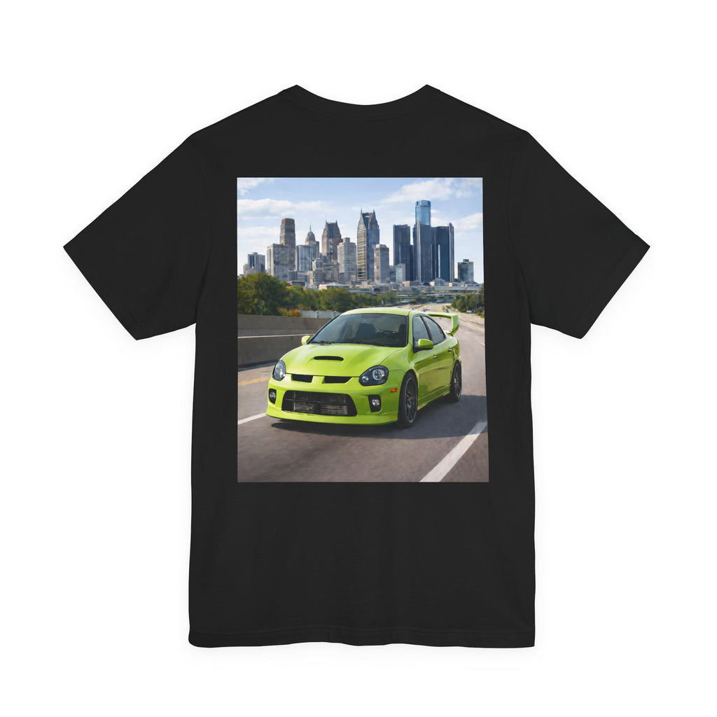 Dream Car Tee - Skyline Tuner - Lime Green