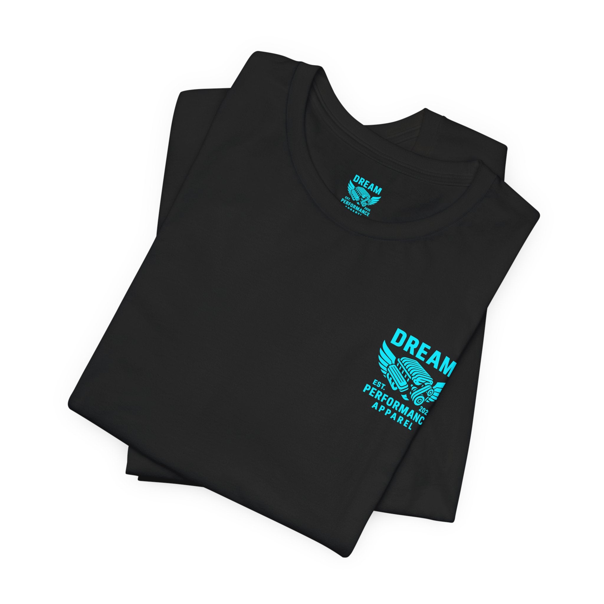 Dream Car Tee - Classic Front Logo - LIght Blue