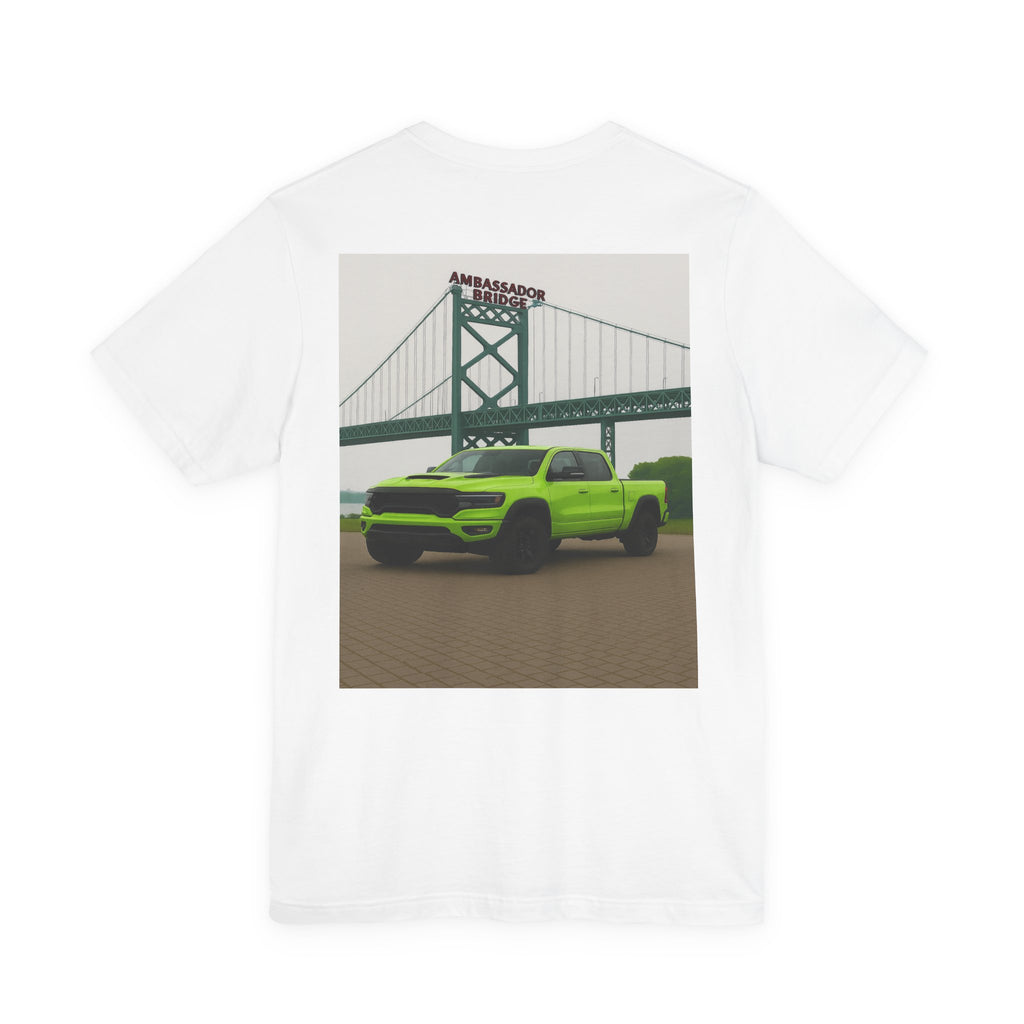 Dream Car Tee - Supercharged Street Pickup - Lime Green