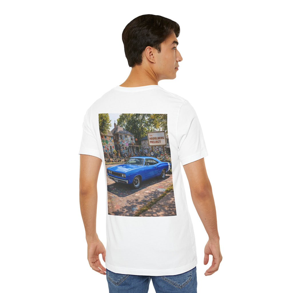 Dream Car Tee - Motor City Mural Machine Blue