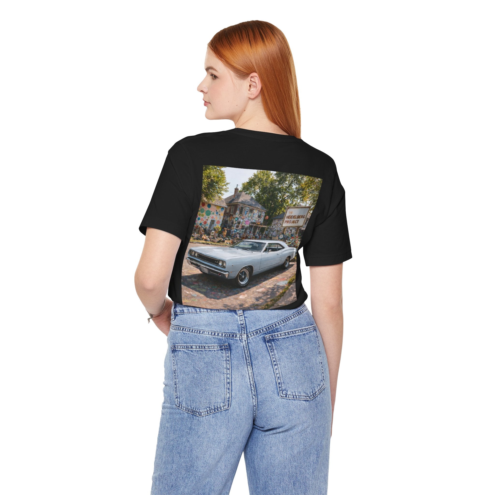 Dream Car Tee - Motor City Mural Machine Gray