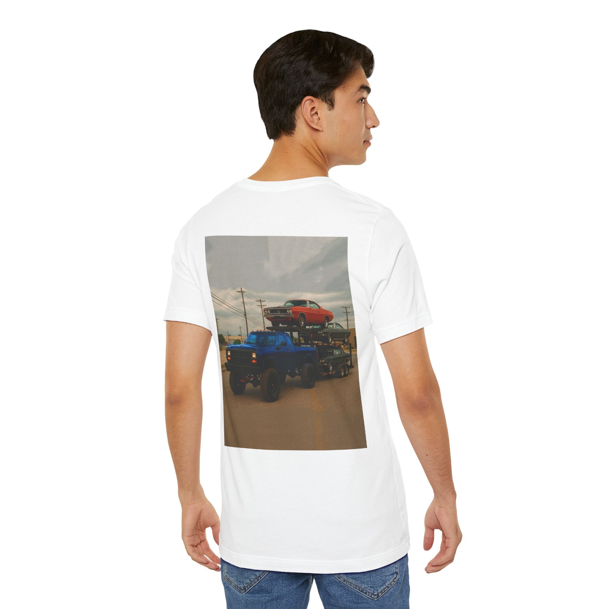 Dream Car Tee - Retro Medium Duty Diesel - Dark Blue