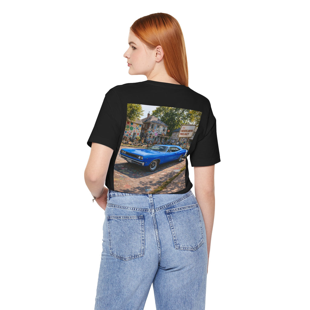 Dream Car Tee - Motor City Mural Machine Blue