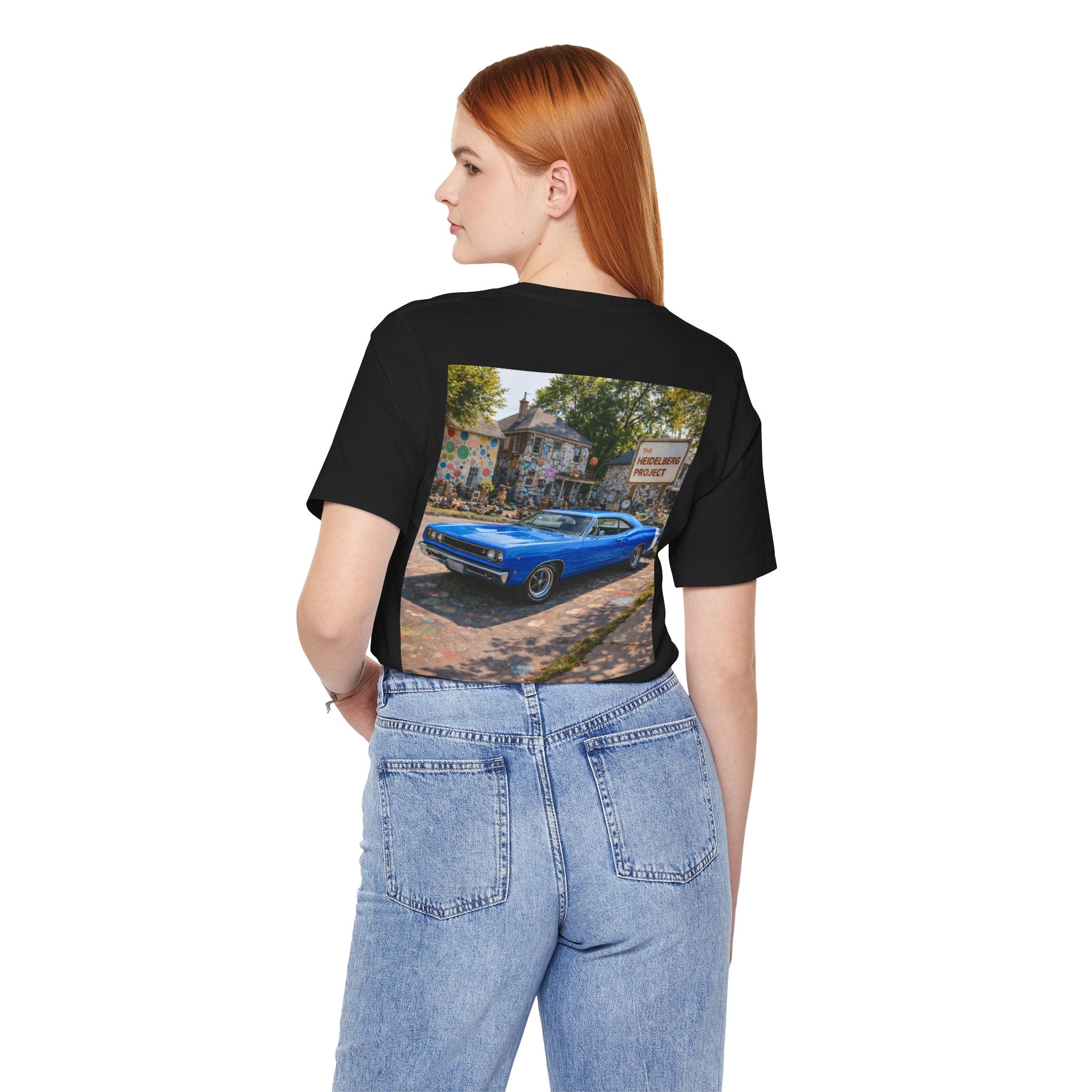 Dream Car Tee - Motor City Mural Machine Blue