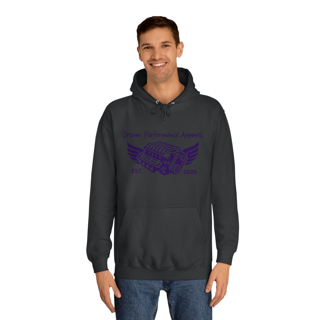 Dream Car Hoodie - Classic Front logo - Royal Purple