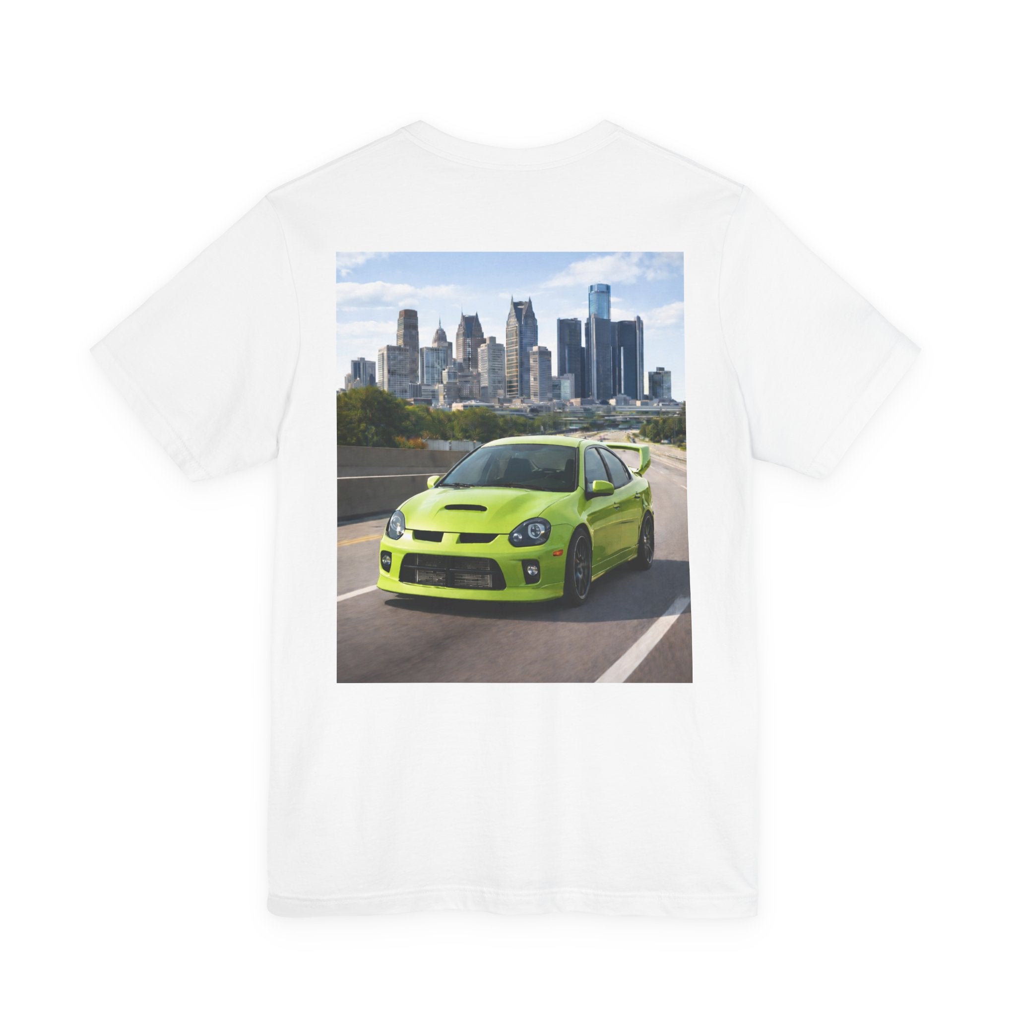 Dream Car Tee - Skyline Tuner - Lime Green