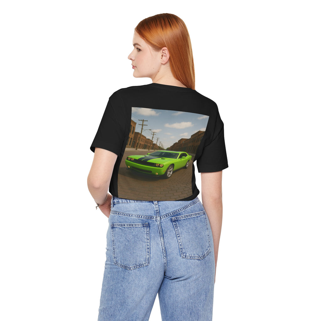 Dream Car Tee - Corktown Muscle Coupe - Lime Green
