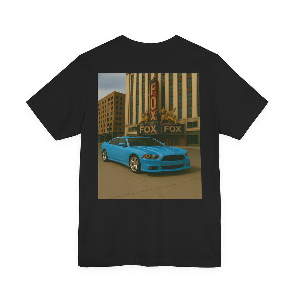 Dream Car Tee - Fox Light & Horsepower Nights - Light Blue