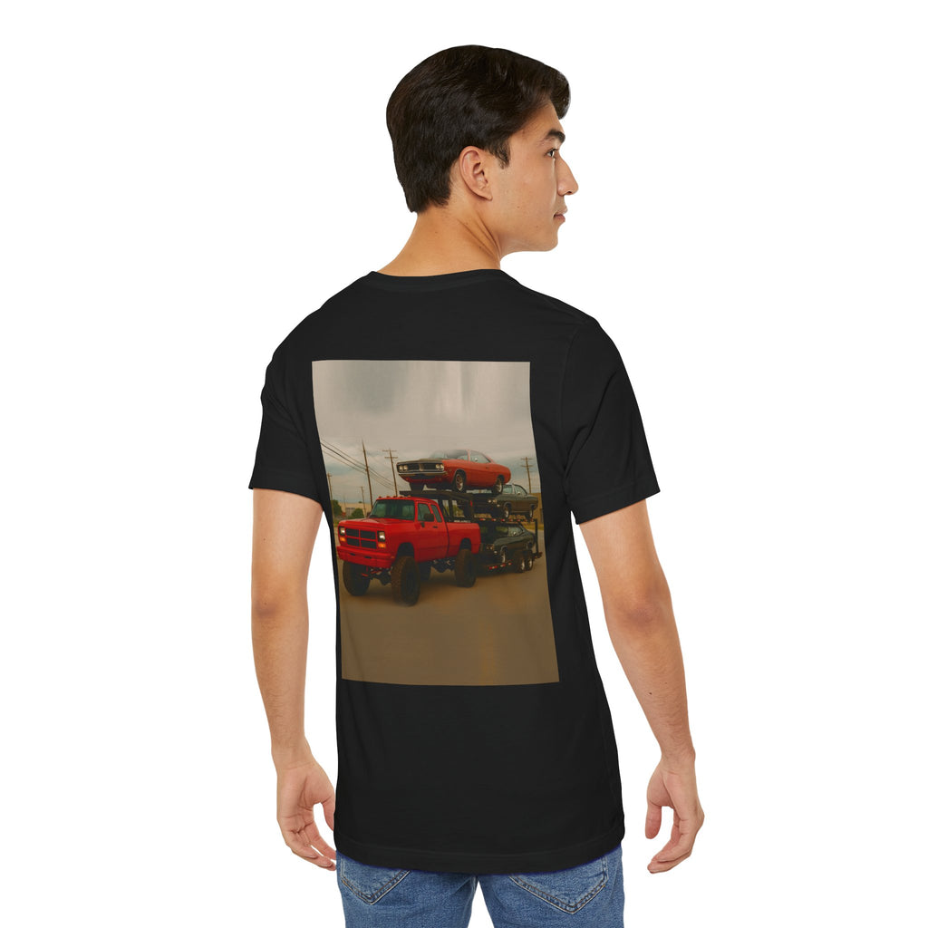 Dream Car Tee - Retro Medium Duty Diesel - Red