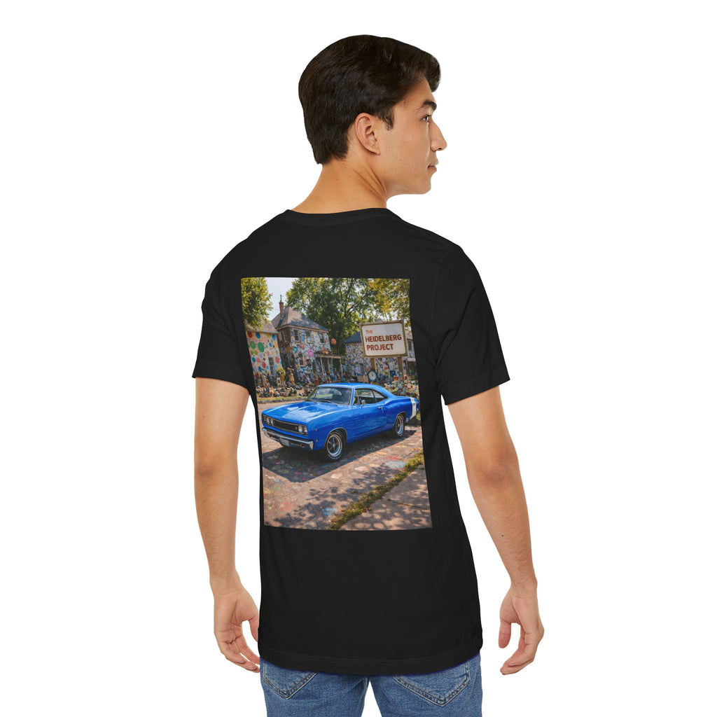 Dream Car Tee - Motor City Mural Machine Blue