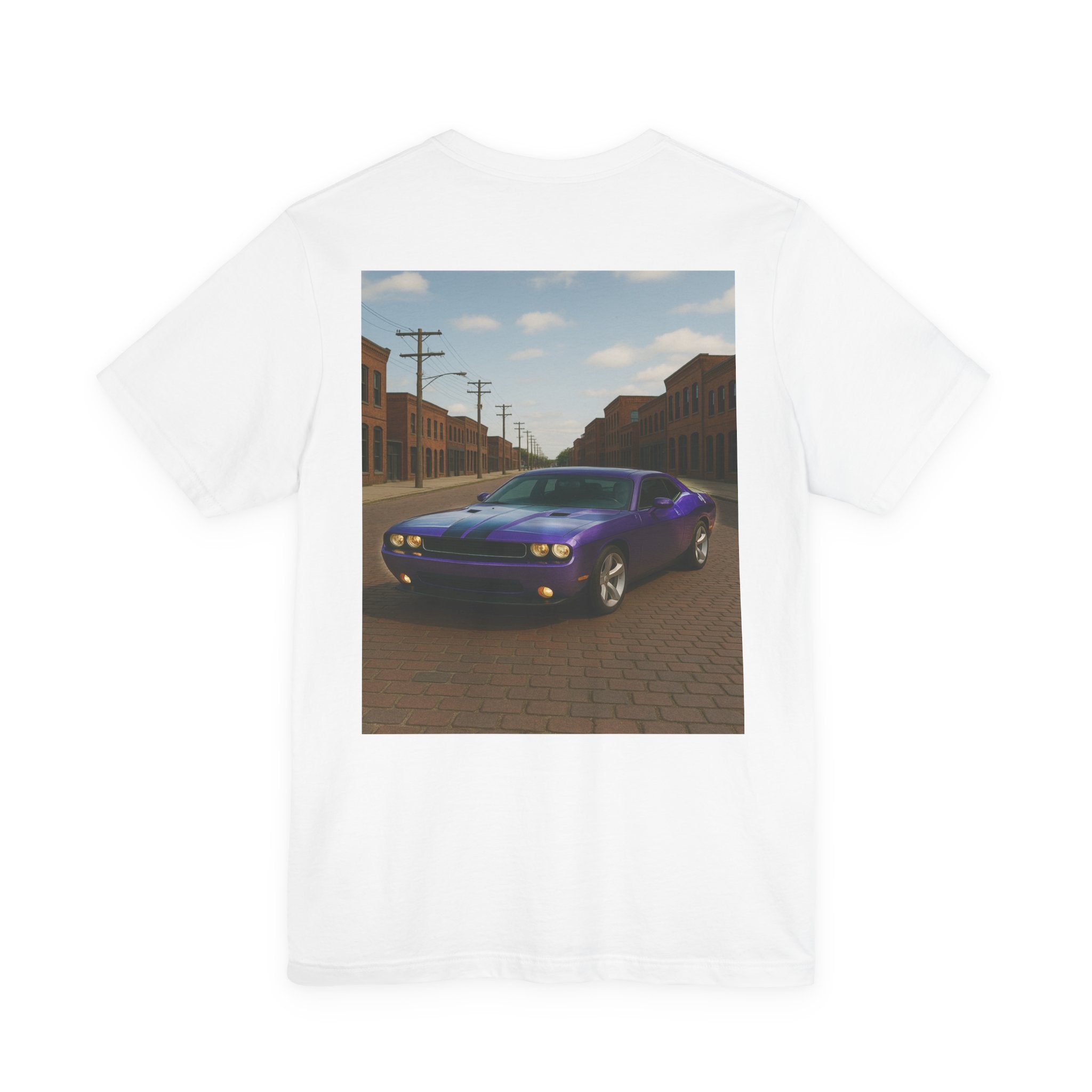 Dream Car Tee - Corktown Muscle Coupe - Purple