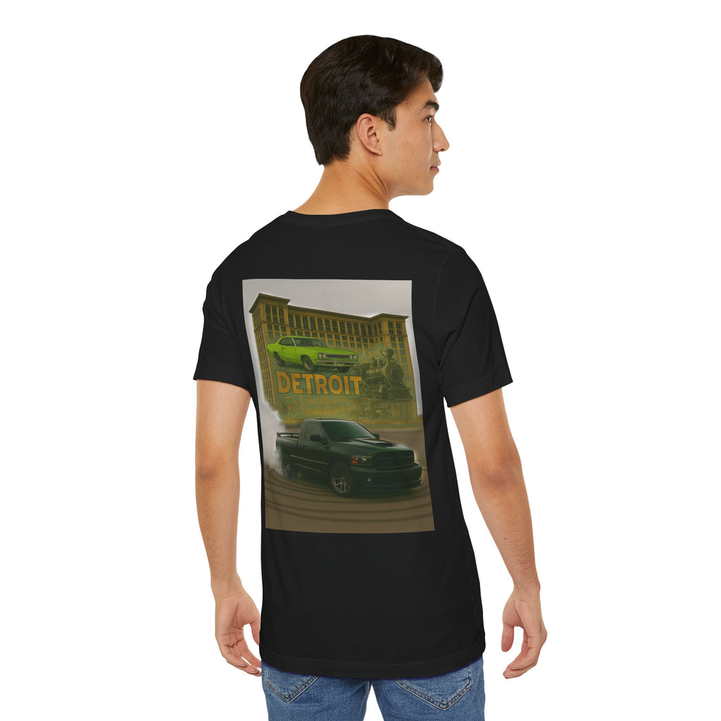 Dream Car Tee - Station Steel & Spray Paint - Black