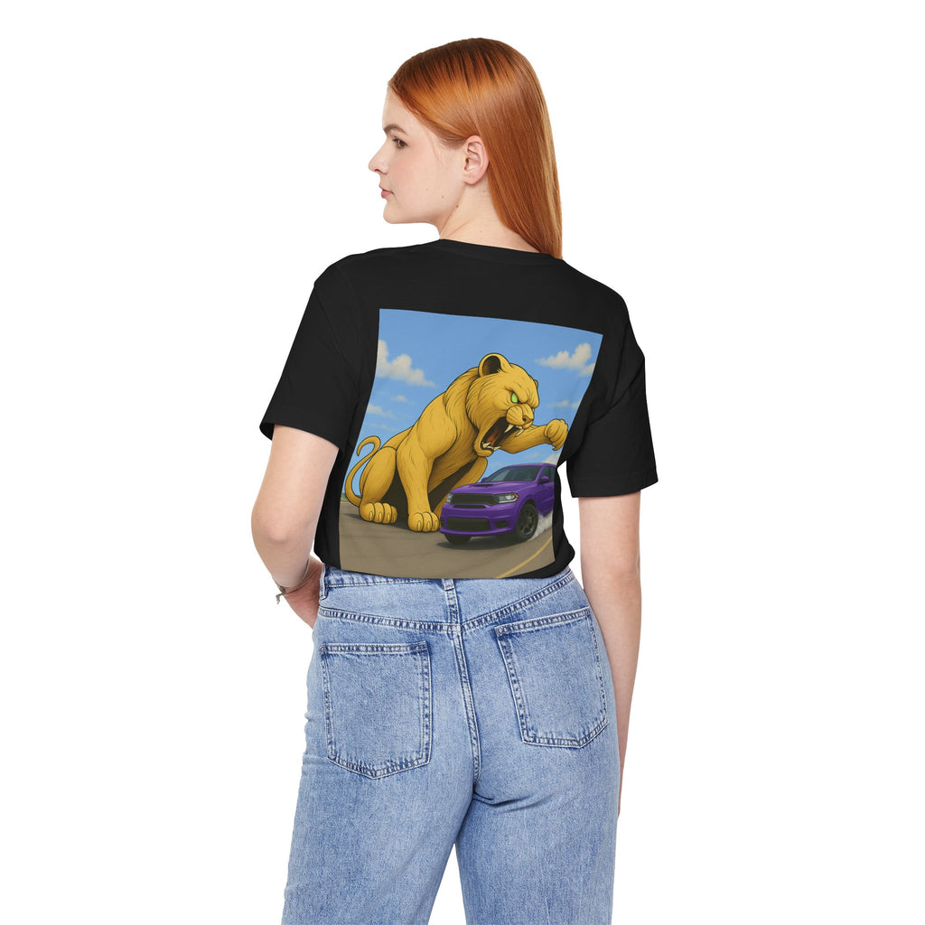 Dream Car Tee – Tiger Chasin Tail Lights - Light Purple