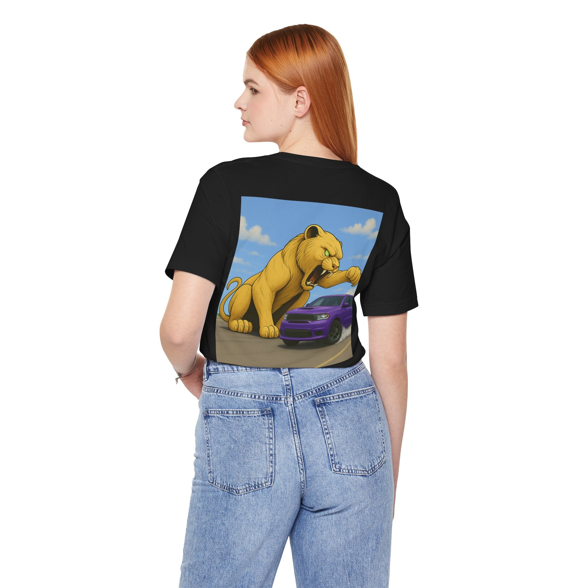 Dream Car Tee – Tiger Chasin Tail Lights - Light Purple