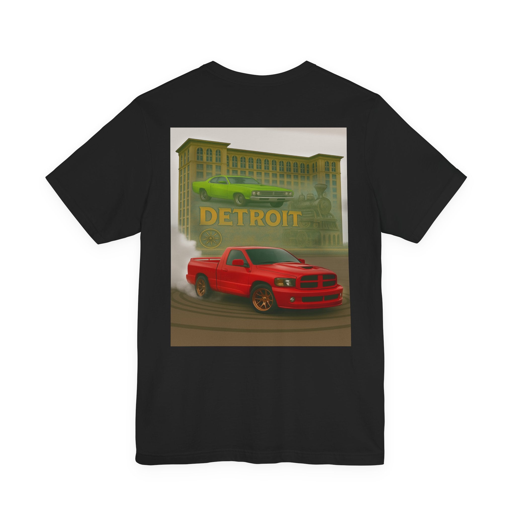 Dream Car Tee - Station Steel & Spray Paint - Red