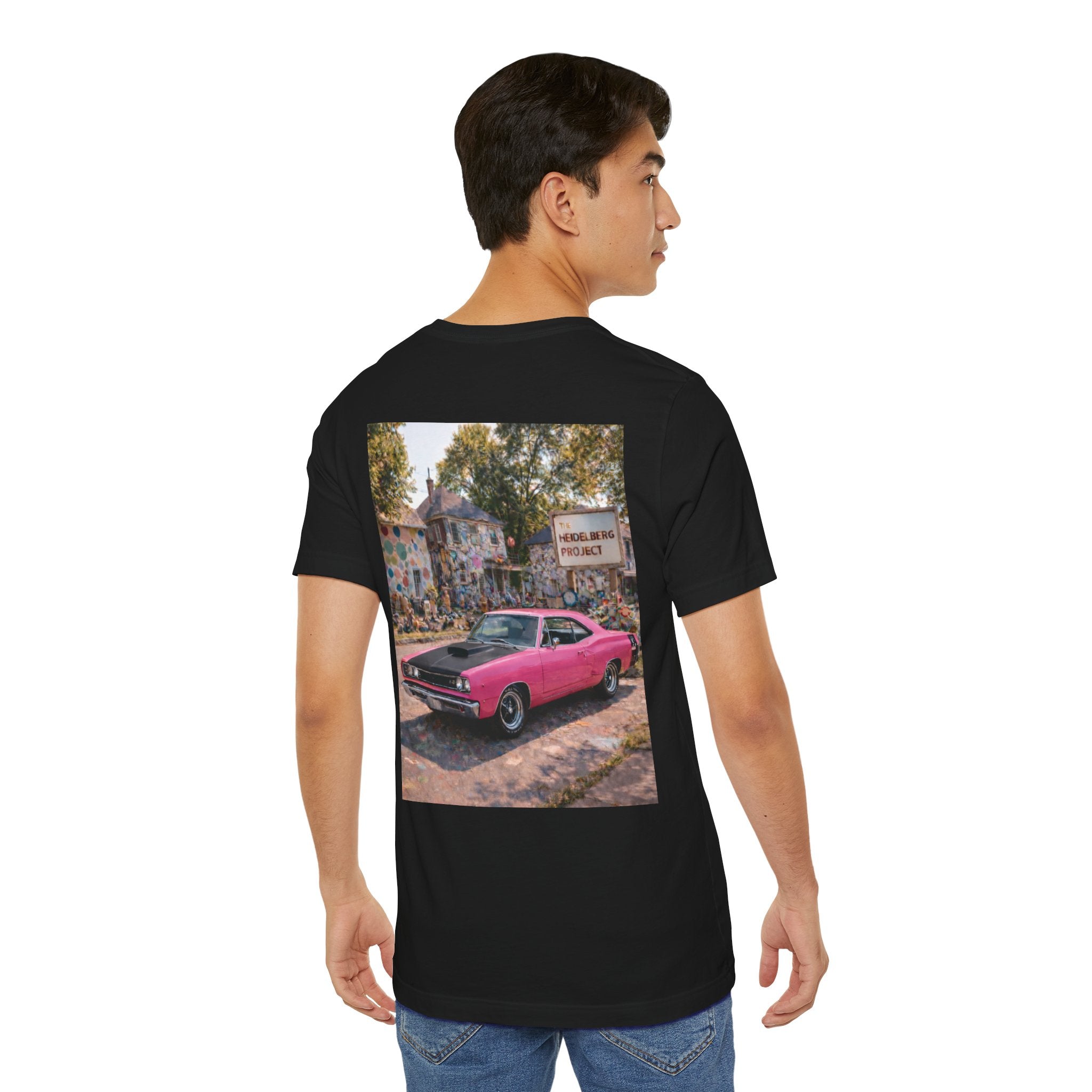 Dream Car Tee - Motor City Mural Machine Pink
