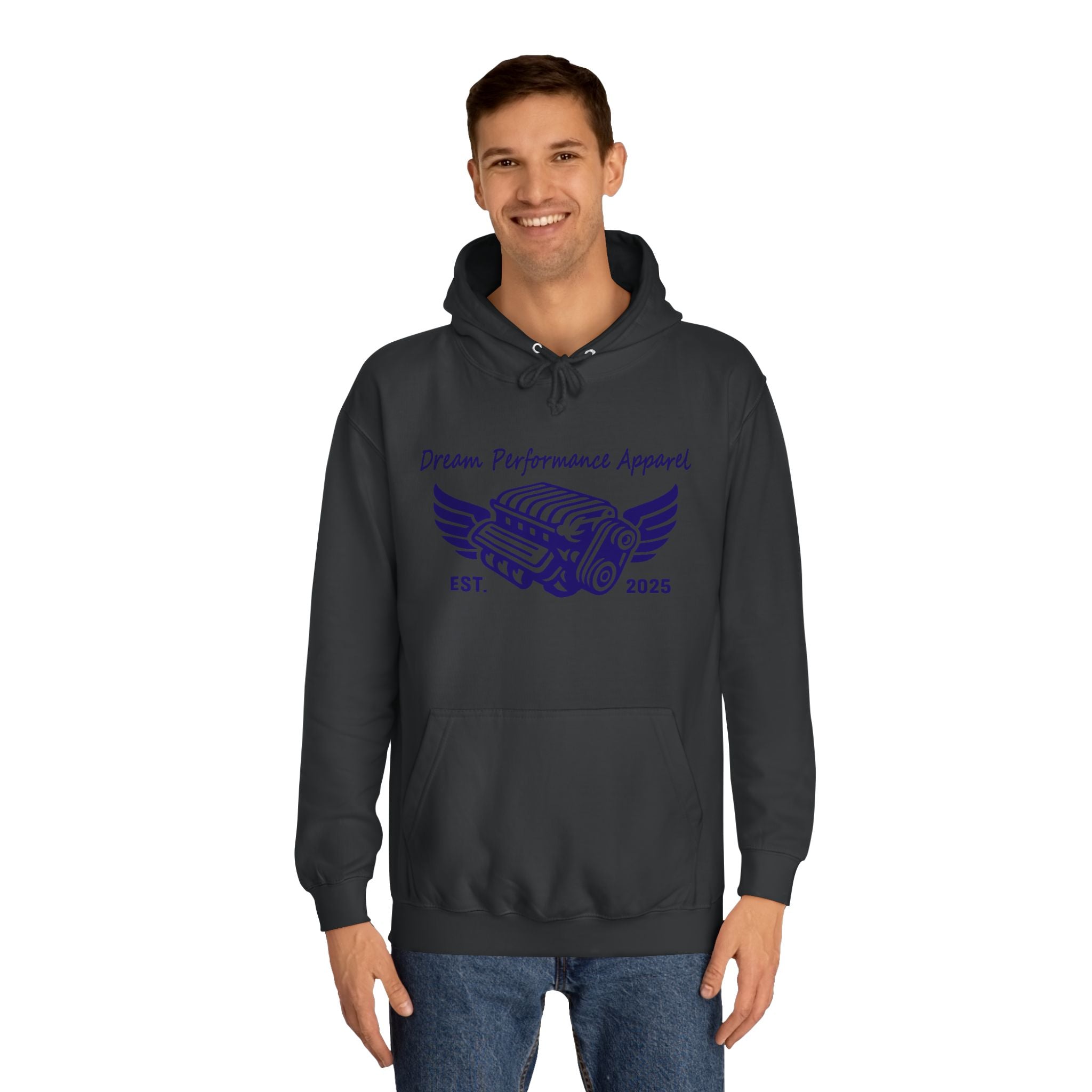 Dream Car Hoodie - Classic Front logo - Navy Blue