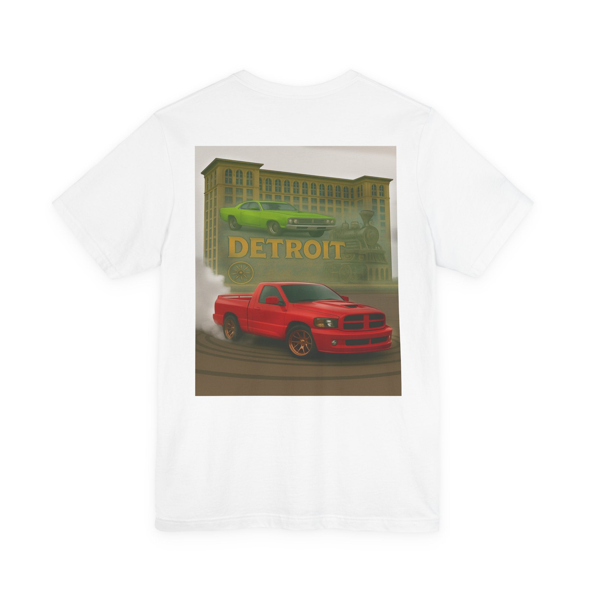 Dream Car Tee - Station Steel & Spray Paint - Red