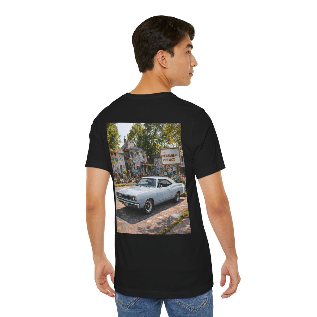 Dream Car Tee - Motor City Mural Machine Gray