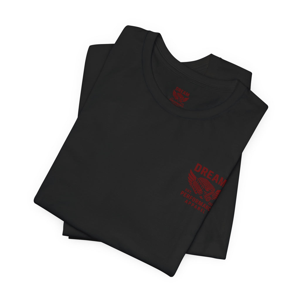 Dream Car Tee - Classic Front Logo - Dark Red