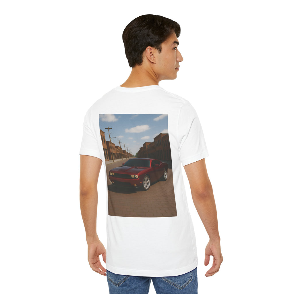 Dream Car Tee - Corktown Muscle Coupe - Dark Red