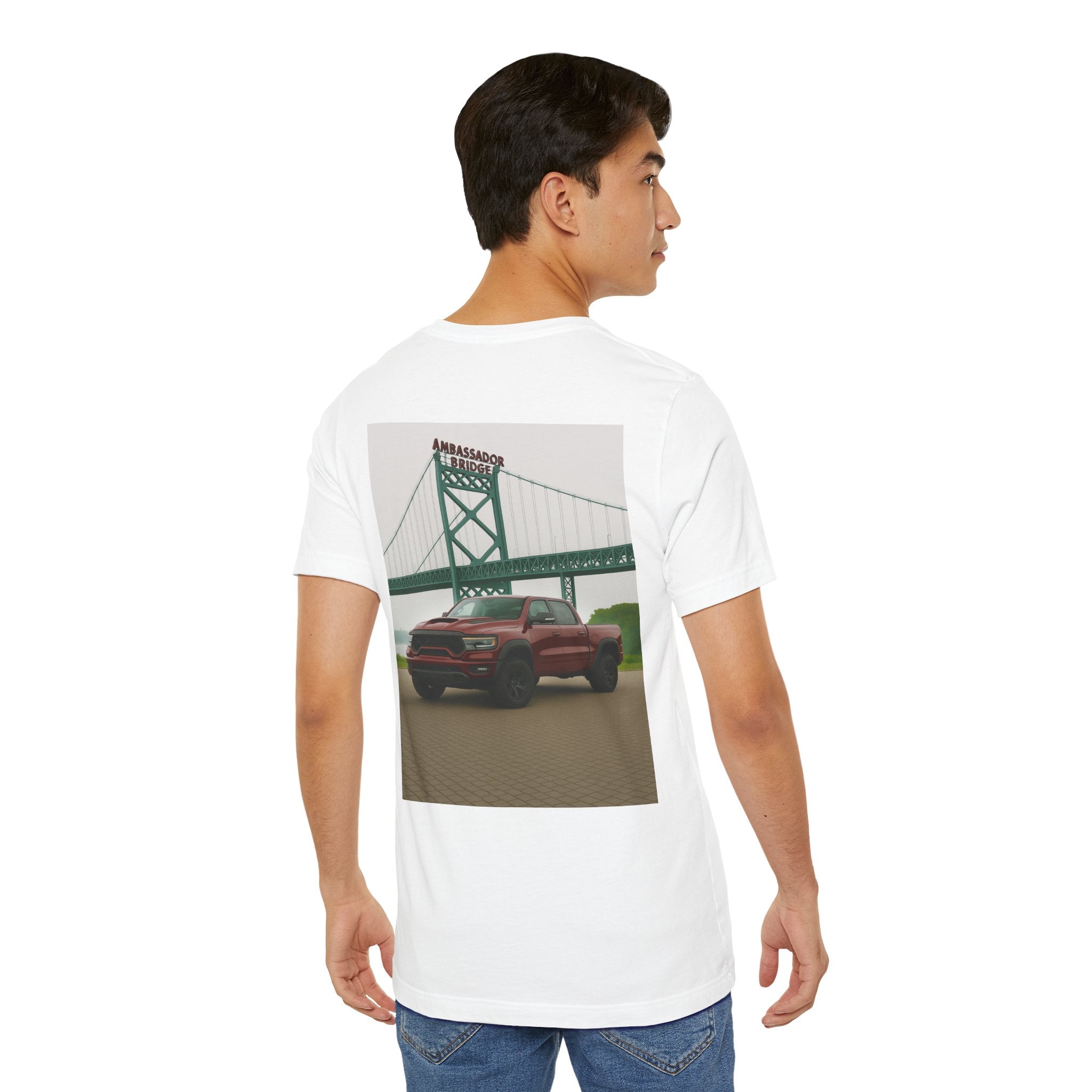 Dream Car Tee - Supercharged Street Pickup - Dark Red
