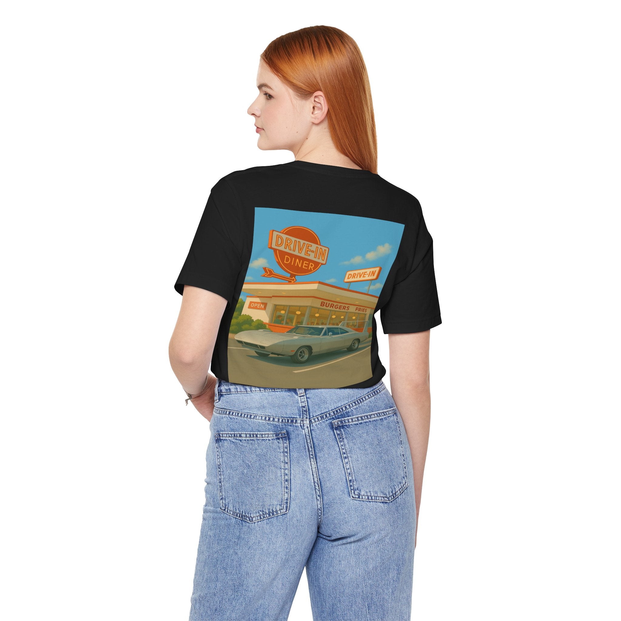 Dream Car Tee – Retro Aero Cruiser - Gray
