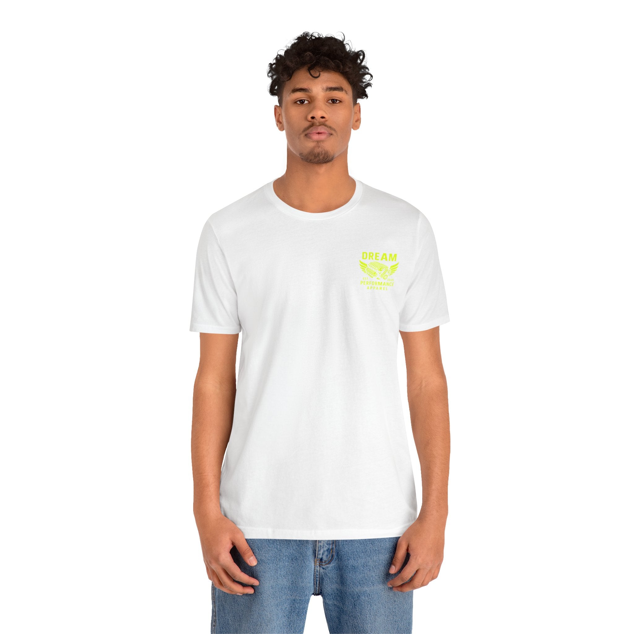 Dream Car Tee - Classic Front Logo - Yellow