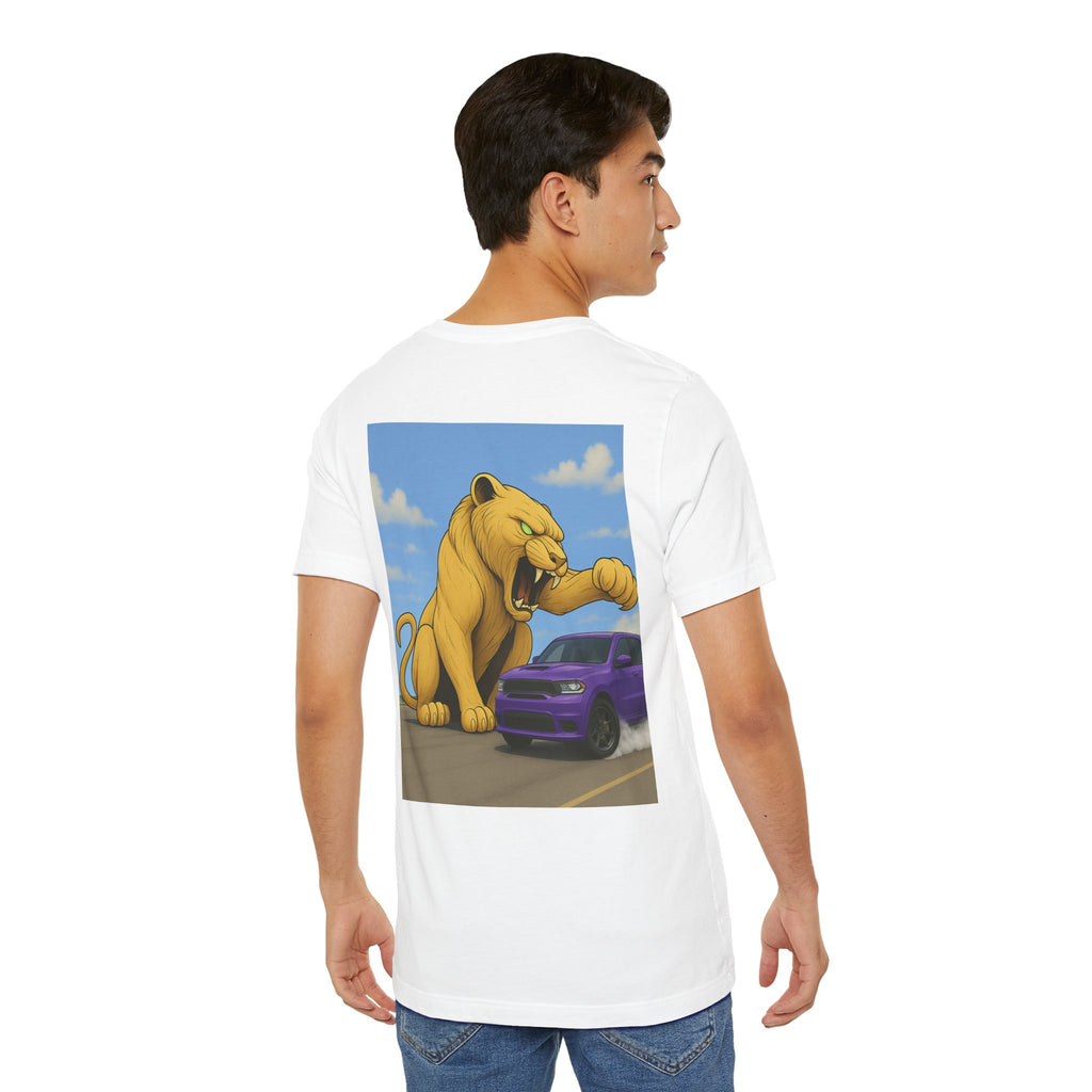 Dream Car Tee – Tiger Chasin Tail Lights - Light Purple