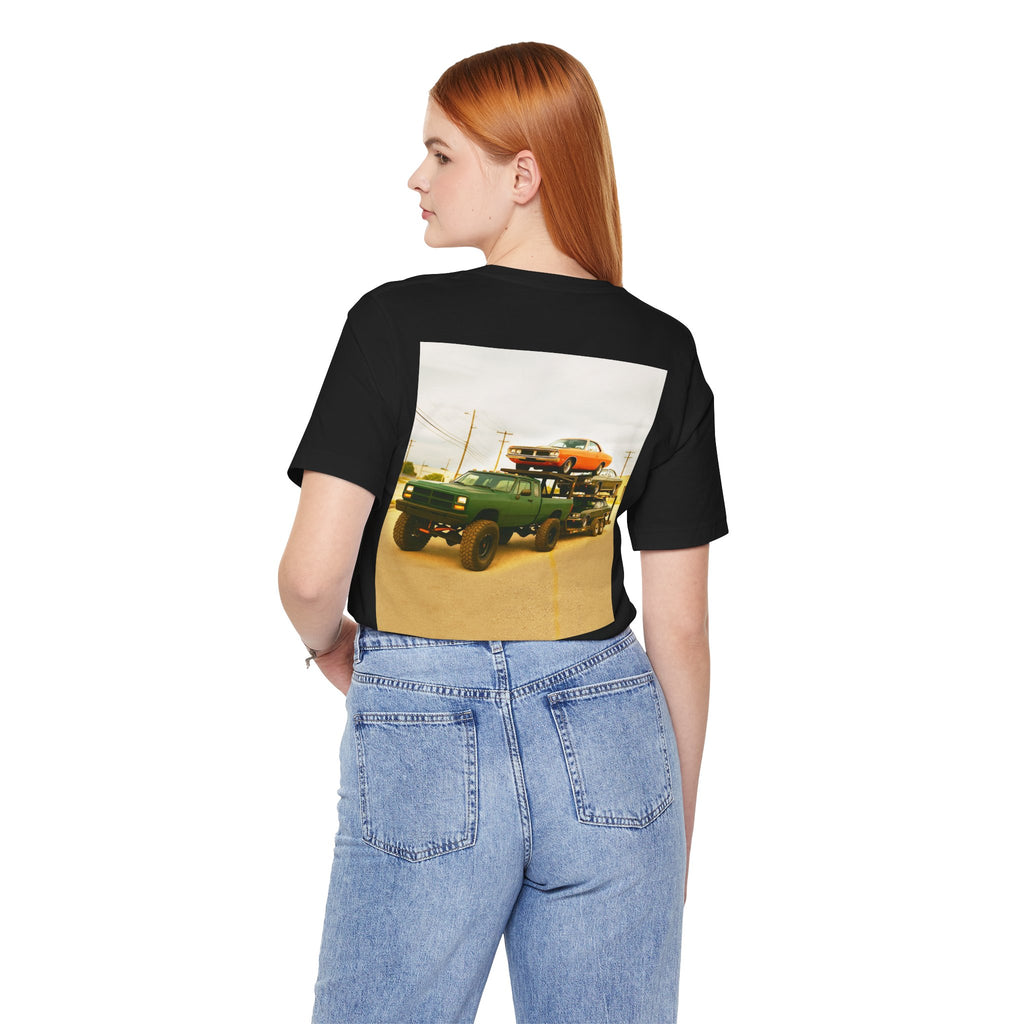 Dream Car Tee - Retro Medium Duty Diesel - Military Green
