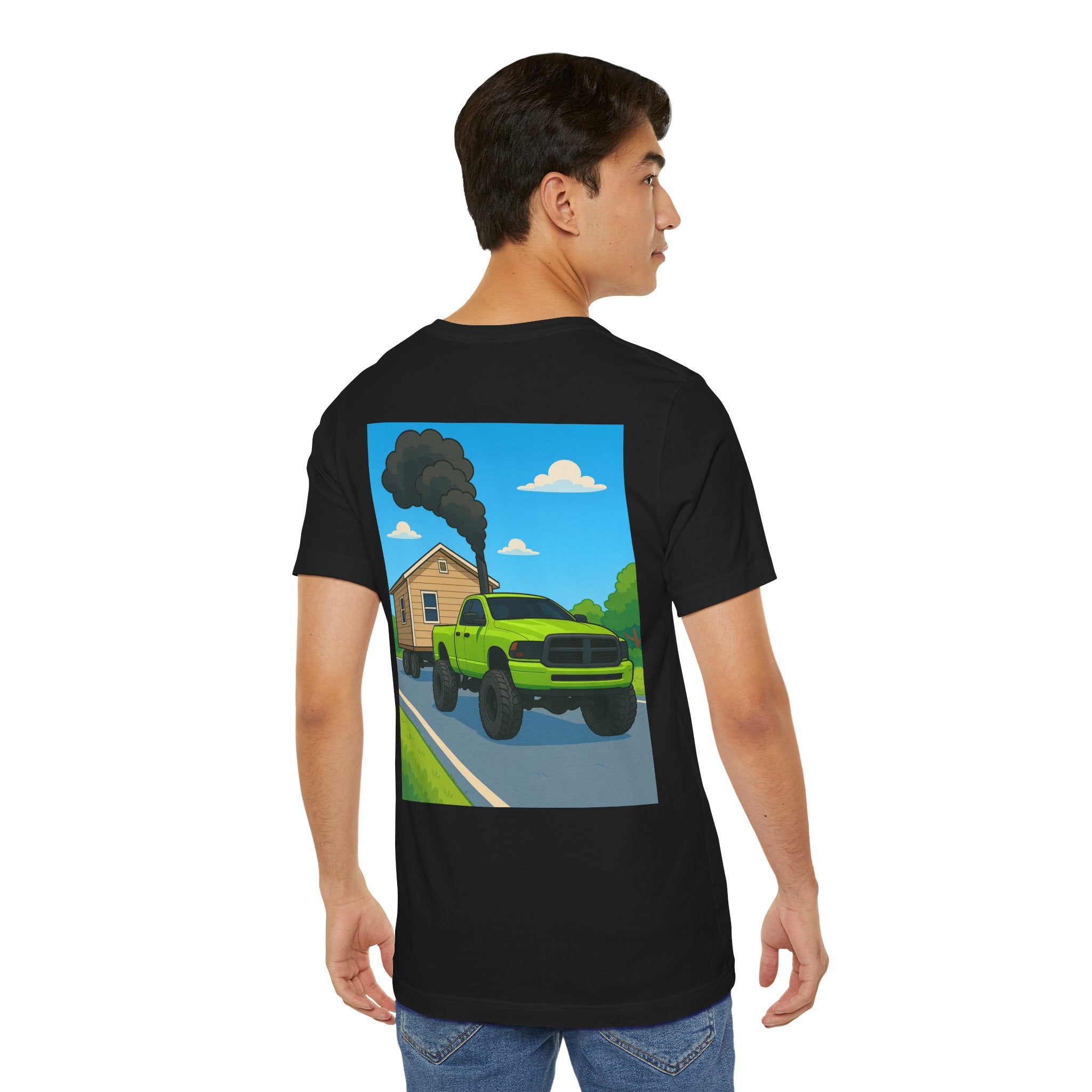 Dream Car Tee - Modern Medium Duty Diesel - Lime Green